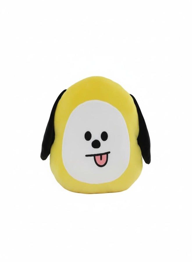 MINISO BT21 CHIMMY Head-Shaped Plush Pillow 16 Inch | Soft Character Cushion Toy - Image 1